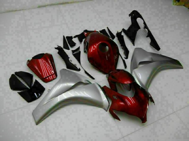 Cheapest 2008-2011 Red Silver Honda CBR1000RR Replacement Motorcycle Fairings UK Cheapest 2008-2011 Red Silver Honda CBR1000RR Replacement Motorcycle Fairings UK