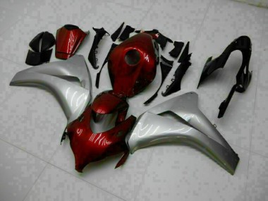 Cheapest 2008-2011 Red Silver Honda CBR1000RR Replacement Motorcycle Fairings UK