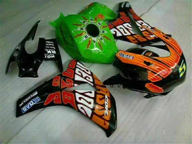 Cheapest 2008-2011 Green Orange Honda CBR1000RR Motorcycle Fairings Kits UK Cheapest 2008-2011 Green Orange Honda CBR1000RR Motorcycle Fairings Kits UK
