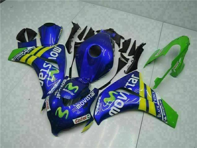 Cheapest 2008-2011 Green Blue Honda CBR1000RR Motorcycle Replacement Fairings UK