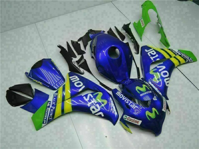 Cheapest 2008-2011 Green Blue Honda CBR1000RR Motorcycle Replacement Fairings UK
