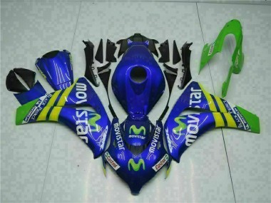 Cheapest 2008-2011 Green Blue Honda CBR1000RR Motorcycle Replacement Fairings UK
