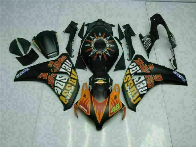 Cheapest 2008-2011 Orange Black Honda CBR1000RR Motorcyle Fairings UK Cheapest 2008-2011 Orange Black Honda CBR1000RR Motorcyle Fairings UK
