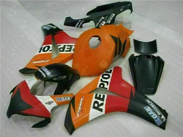Cheapest 2008-2011 Orange Repsol Honda CBR1000RR Replacement Fairings UK