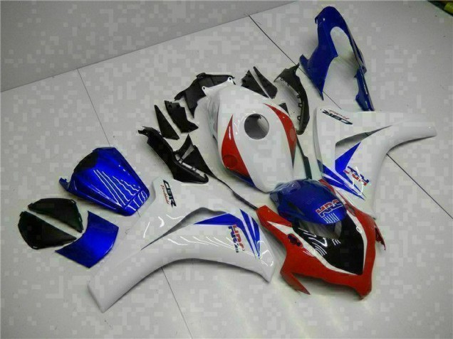 Cheapest 2008-2011 White Blue Honda CBR1000RR Motorcycle Fairing Kits UK Cheapest 2008-2011 White Blue Honda CBR1000RR Motorcycle Fairing Kits UK
