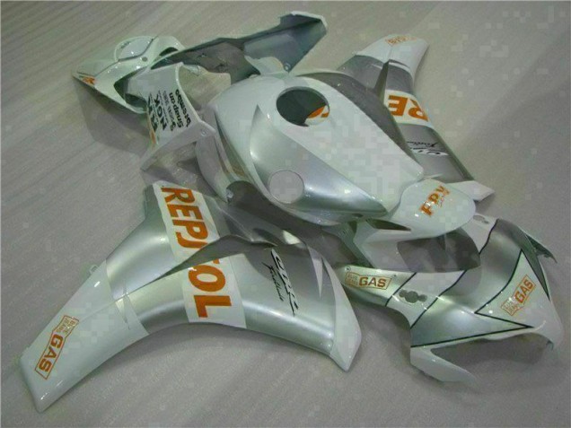 Cheapest 2008-2011 Silver Honda CBR1000RR Motorbike Fairing UK