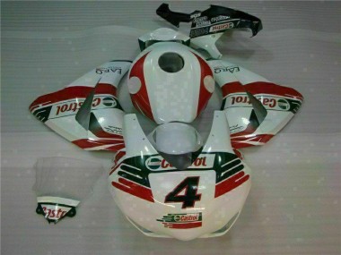 Cheapest 2008-2011 White Castrol 4 Honda CBR1000RR Motorcycle Fairing UK