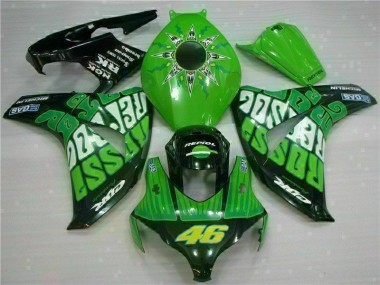 Cheapest 2008-2011 Green Honda CBR1000RR Motorbike Fairing UK