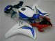 Cheapest 2008-2011 White Blue Honda CBR1000RR Motorcycle Fairings Kits UK Cheapest 2008-2011 White Blue Honda CBR1000RR Motorcycle Fairings Kits UK