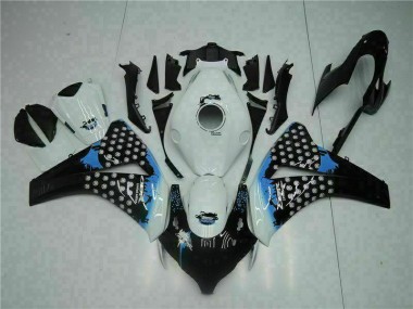 Cheapest 2008-2011 White Black Honda CBR1000RR Moto Fairings UK