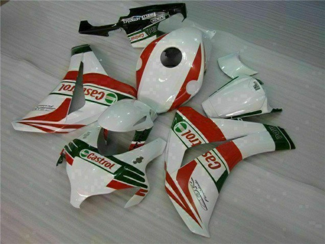 Cheapest 2008-2011 White Red Honda CBR1000RR Motorcycle Replacement Fairings UK