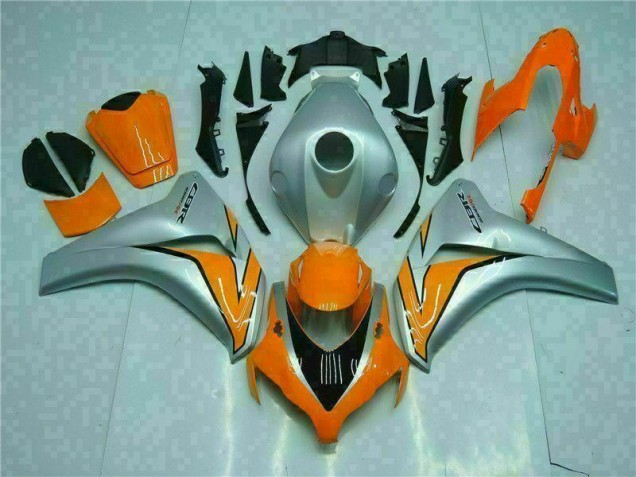 Cheapest 2008-2011 Orange Silver Honda CBR1000RR Motorcyle Fairings UK Cheapest 2008-2011 Orange Silver Honda CBR1000RR Motorcyle Fairings UK