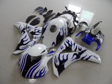 Cheapest 2008-2011 Blue Black Flame Race Honda CBR1000RR Motorbike Fairing Kits UK