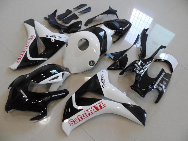 Cheapest 2008-2011 Black White Satuhati Honda CBR1000RR Motorcycle Fairings Kits UK