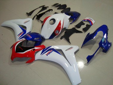Cheapest 2008-2011 White Blue Red HRC Honda CBR1000RR Motorcycle Fairings Kit UK