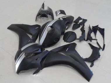 Cheapest 2008-2011 Matte Black and Silver Honda CBR1000RR Motorbike Fairing UK