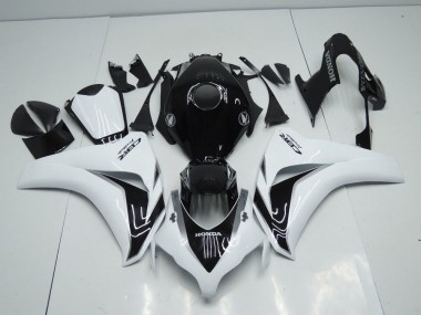 Cheapest 2008-2011 White and Black Grey Honda CBR1000RR Motorbike Fairing UK