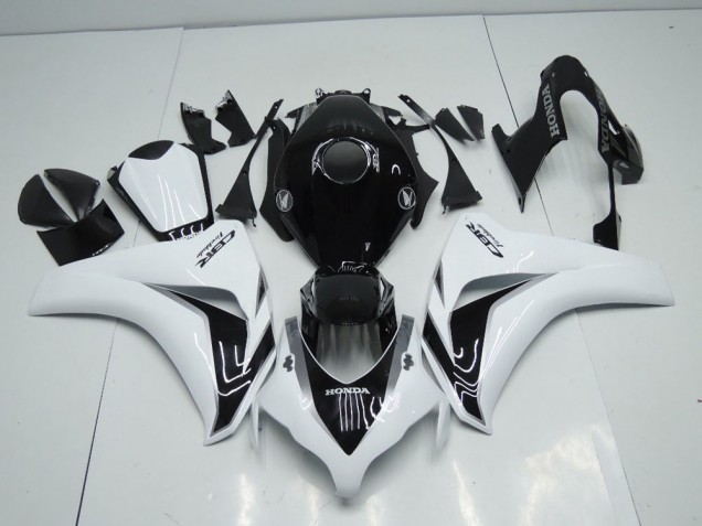 Cheapest 2008-2011 White and Black Grey Honda CBR1000RR Motorbike Fairing UK