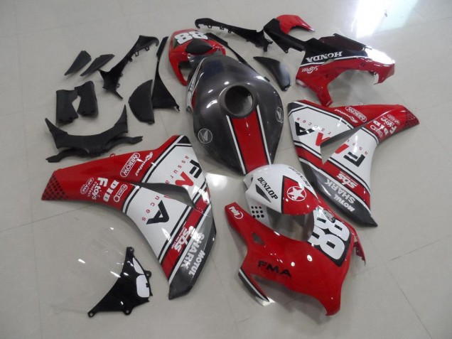 Cheapest 2008-2011 Red and Grey Fma Honda CBR1000RR Motorbike Fairing UK Cheapest 2008-2011 Red and Grey Fma Honda CBR1000RR Motorbike Fairing UK