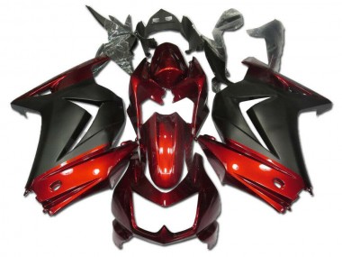 Cheapest 2008-2012 Red Grey Kawasaki EX250 Bike Fairing UK