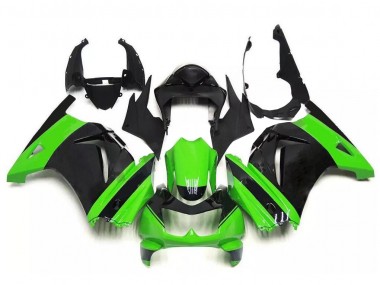Cheapest 2008-2012 Green Black Kawasaki EX250 Bike Fairings UK
