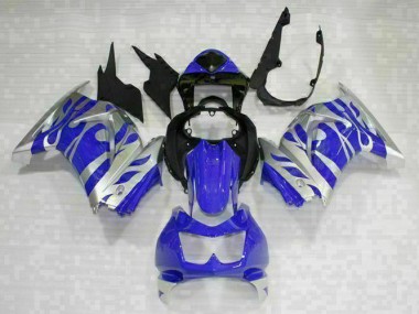 Cheapest 2008-2012 Black Blue Kawasaki EX250 Replacement Fairings UK