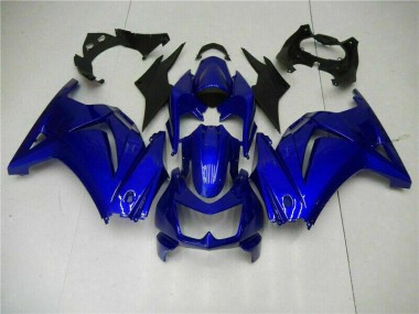 Cheapest 2008-2012 Glossy Blue Kawasaki EX250 Motorcycle Fairings Kit UK