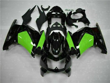 Cheapest 2008-2012 Black Green Kawasaki EX250 Motorbike Fairings UK