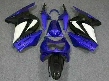 Cheapest 2008-2012 Blue White Black Ninja Kawasaki EX250 Motorbike Fairing UK