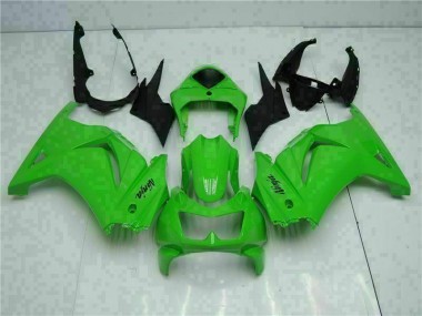 Cheapest 2008-2012 Green Black Ninja Kawasaki EX250 Motorcycle Fairing Kit UK