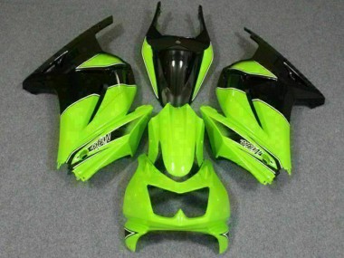 Cheapest 2008-2012 Green Black Ninja Kawasaki EX250 Motor Bike Fairings UK