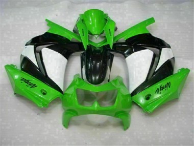 Cheapest 2008-2012 Green Black Ninja Kawasaki EX250 Moto Fairings UK