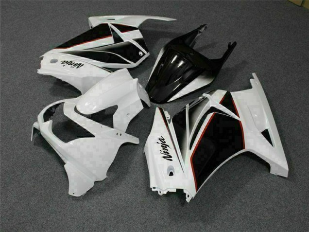 Cheapest 2008-2012 White Black Ninja Kawasaki EX250 Replacement Fairings UK Cheapest 2008-2012 White Black Ninja Kawasaki EX250 Replacement Fairings UK