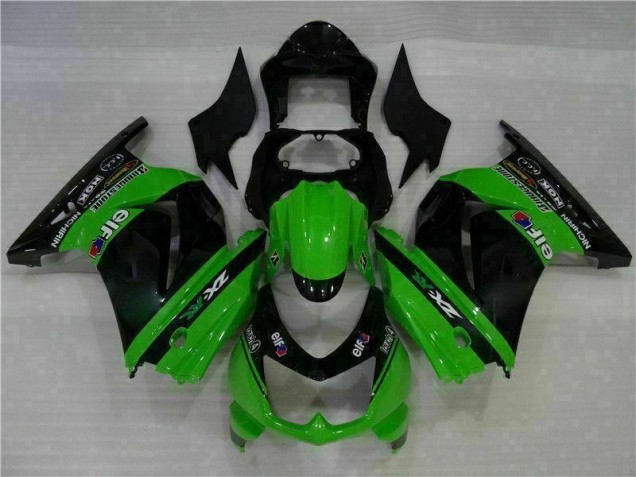 Cheapest 2008-2012 Black Green Kawasaki EX250 Motorcylce Fairings UK Cheapest 2008-2012 Black Green Kawasaki EX250 Motorcylce Fairings UK