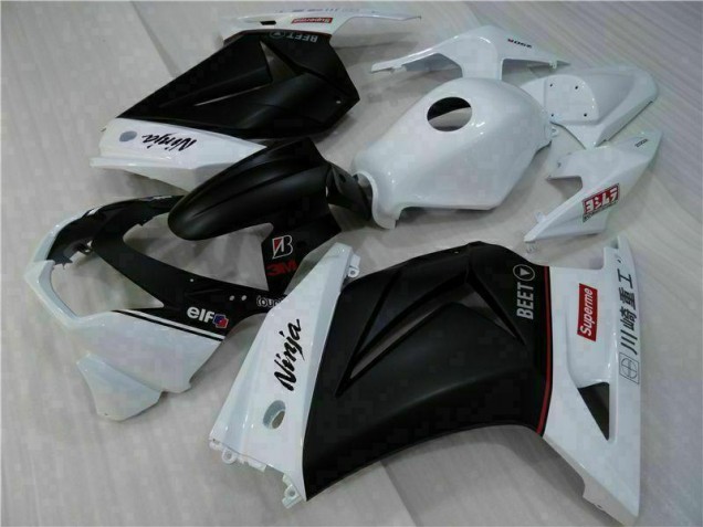 Cheapest 2008-2012 White Black Ninja Kawasaki EX250 Motorbike Fairings UK Cheapest 2008-2012 White Black Ninja Kawasaki EX250 Motorbike Fairings UK