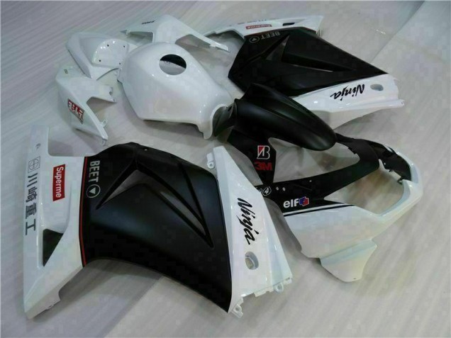 Cheapest 2008-2012 White Black Ninja Kawasaki EX250 Motorbike Fairings UK Cheapest 2008-2012 White Black Ninja Kawasaki EX250 Motorbike Fairings UK