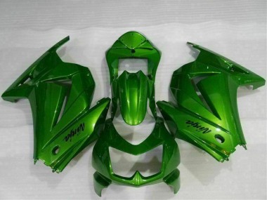 Cheapest 2008-2012 Green Ninja Kawasaki EX250 Motor Bike Fairings UK