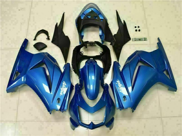 Cheapest 2008-2012 Blue Black White Ninja Kawasaki EX250 Moto Fairings UK Cheapest 2008-2012 Blue Black White Ninja Kawasaki EX250 Moto Fairings UK