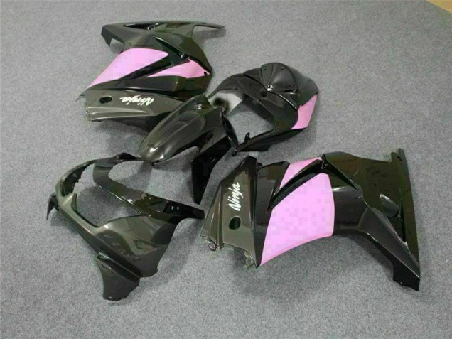 Cheapest 2008-2012 Black Pink Ninja Kawasaki EX250 Motorcycle Replacement Fairings UK