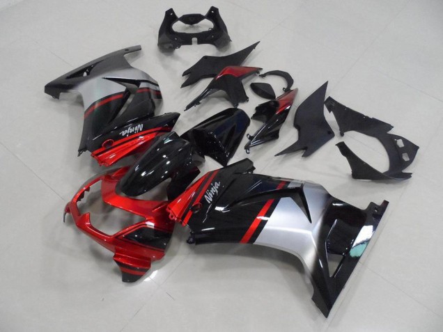 Cheapest 2008-2012 Candy Red Black Silver Kawasaki ZX250R Motorcycle Fairing UK Cheapest 2008-2012 Candy Red Black Silver Kawasaki ZX250R Motorcycle Fairing UK