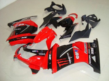 Cheapest 2008-2012 Red Monster Kawasaki ZX250R Motor Fairings UK