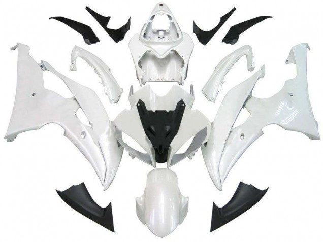 Cheapest 2008-2016 Pearl White Yamaha YZF R6 Bike Fairings UK Cheapest 2008-2016 Pearl White Yamaha YZF R6 Bike Fairings UK