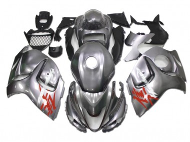 Cheapest 2008-2019 Silver Suzuki GSXR 1300 Hayabusa Motor Fairings UK