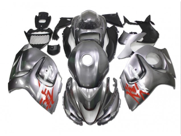 Cheapest 2008-2019 Silver Suzuki GSXR 1300 Hayabusa Motor Fairings UK