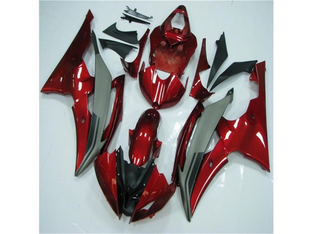 Cheapest 2008-2016 Red Grey Yamaha YZF R6 Motorcycle Fairings Kits UK Cheapest 2008-2016 Red Grey Yamaha YZF R6 Motorcycle Fairings Kits UK