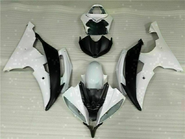 Cheapest 2008-2016 White Black Yamaha YZF R6 Motorcycle Fairings Kit UK Cheapest 2008-2016 White Black Yamaha YZF R6 Motorcycle Fairings Kit UK