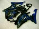 Cheapest 2008-2016 Blue Flame Black Yamaha YZF R6 Motorcylce Fairings UK