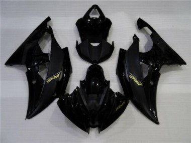 Cheapest 2008-2016 Glossy Matte Black Yamaha YZF R6 Motorcycle Fairings Kits UK
