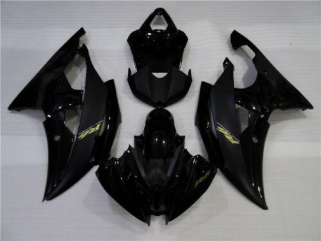 Cheapest 2008-2016 Glossy Matte Black Yamaha YZF R6 Motorcycle Fairings Kits UK