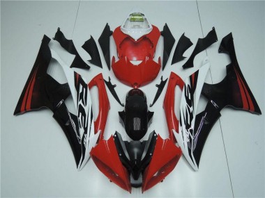 Cheapest 2008-2016 Red White Yamaha YZF R6 Motorcyle Fairings UK